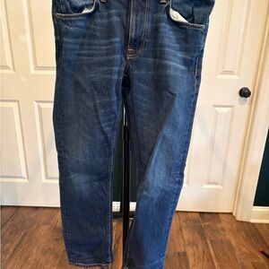 Nudie Jeans Slim Fit in Deep Blue 33x30